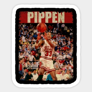 Scottie Pippen - NEW RETRO STYLE Sticker
